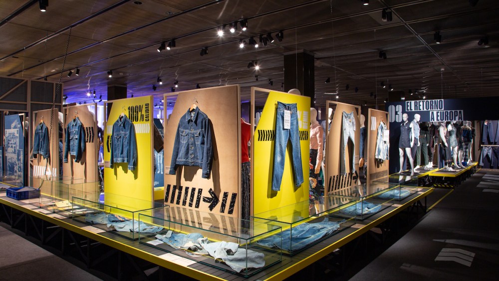 Jeanologia plays a sizeable role in the exhibition, which examines the environmental consequences of denim manufacturing.