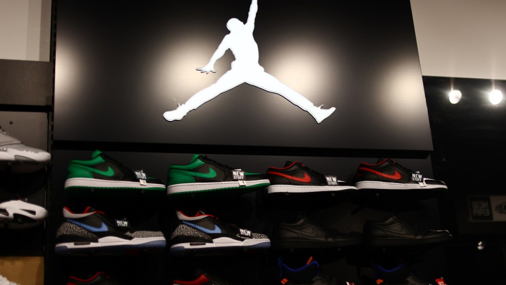 Nike Air Jordan shoes.