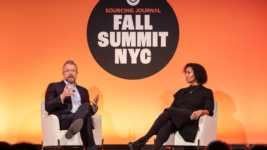 PETER PERNOT-DAY, HEAD OF STRATEGIC COMMUNICATION AT SHEIN, WITH JESSICA BINNS, MANAGING AND TECHNOLOGY EDITOR AT SOURCING JOURNAL.