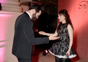 Gherardo Felloni and Zooey Deschanel