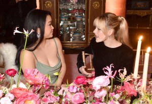 Lana Condor and Kiernan Shipka
