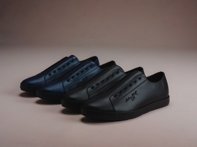 The new P448 x Alex Katz sneaker.