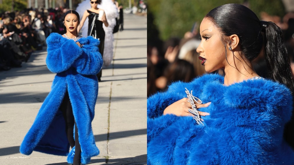 Cardi B, Balenciaga, fall 2024 ready-to-wear, fashion show, Los Angeles