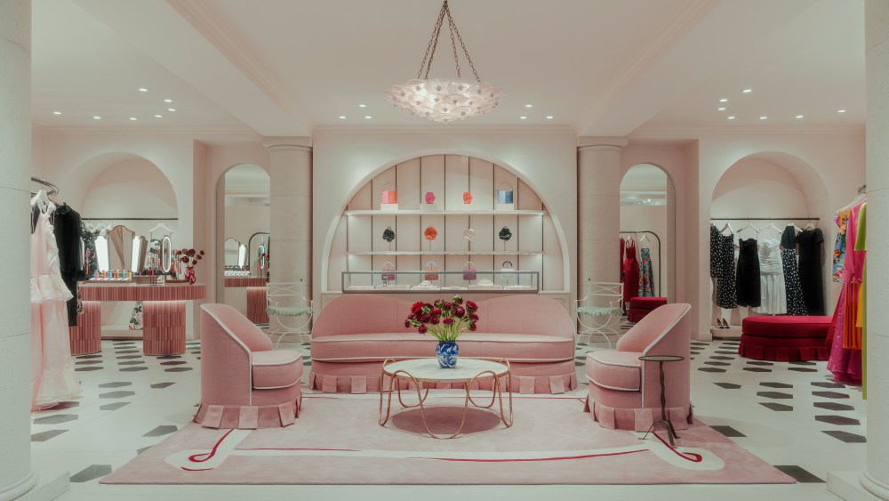 Carolina Herrera's boutique in Palm Beach