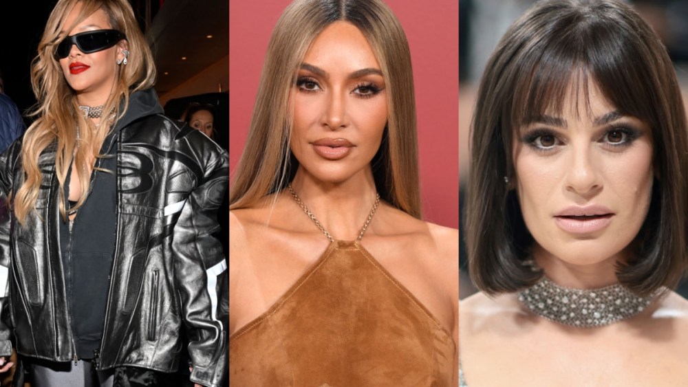 top celebrity haircuts, Lea Michele, Rihanna, Kim Kardashian, celebrity haircuts, 2023