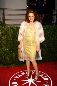 Diane Von Furstenberg attends Vanity Fair's 16th annual Oscars party at the Sunset Tower Hotel.