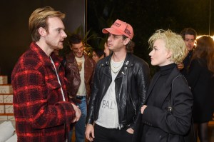 Finneas, Mark Foster and Julia Garner