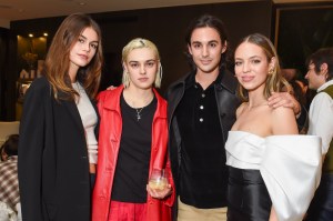 Kaia Gerber, Ava Capri, Travis Jackson and Claudia Sulewski