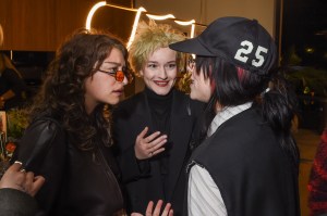 Odessa A'zion, Julia Garner and Billie Eilish