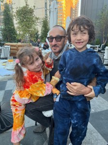 "Sharing holidays with my grandkids brings so much warmth and joy. These moments together make the season truly special. Here's a snapshot of our weekend, shopping for our loved ones — a time I'll always treasure." -Gilles Mendel, House of Gilles