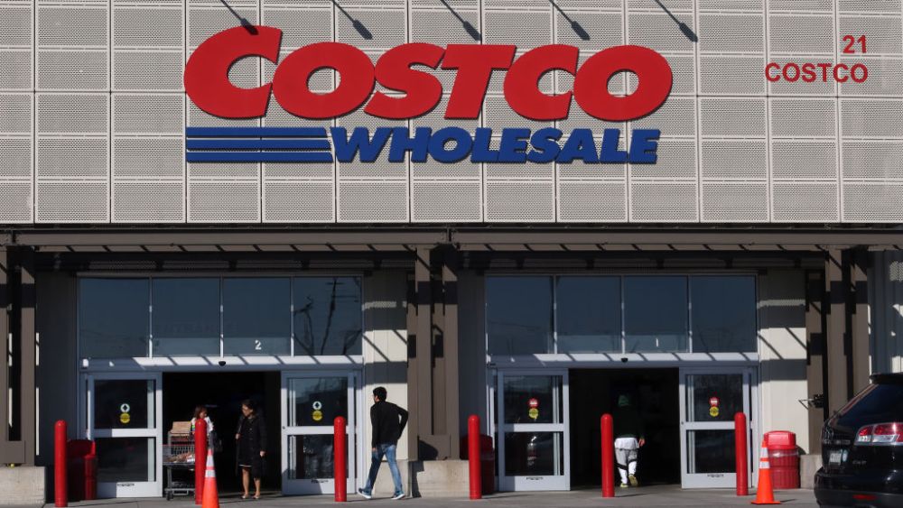 Costco, Bayonne, new jersey, store, facade, front, sign, logo,