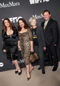 Joely Fisher, Fran Drescher, Frances Fisher and Kevin E. West