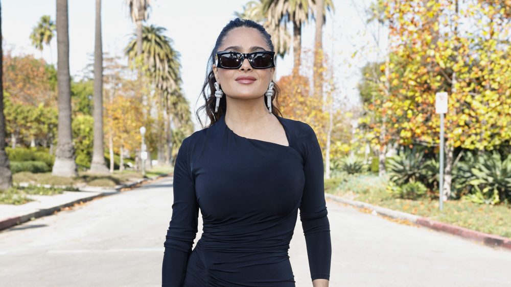 Salma Hayek, Salma Hayek photos, Balenciaga, fall, 2023