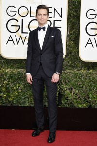 BEVERLY HILLS, CA - JANUARY 08:  Matt Bomer attends the 74th Annual Golden Globe Awards - Arrivals at The Beverly Hilton Hotel on January 8, 2017 in Beverly Hills, California.  (Photo by David Crotty/Patrick McMullan via Getty Images)