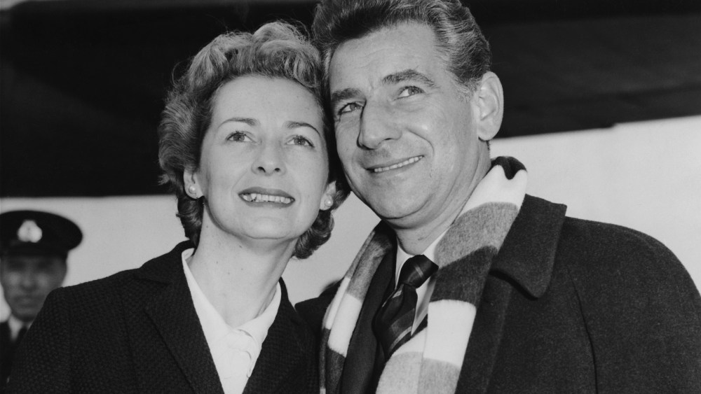 Leonard Bernstein wife, Felicia Montealegre, maestro,