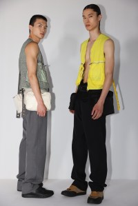 Backstage at the Givenchy Men's Spring 2024