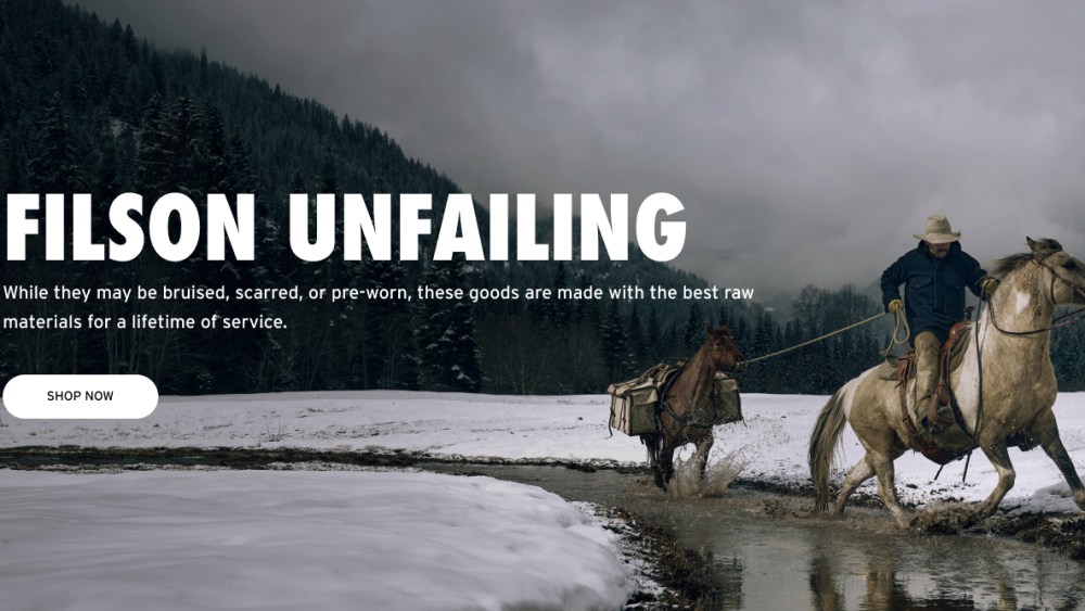 Filson's resale program