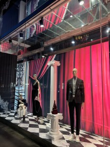 The Coin holiday display in Milan.