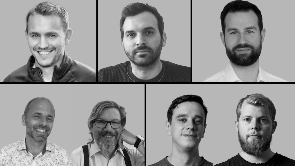 The finalists of the Louis Vuitton watch prize are Simon Brette, Raùl Pagès, John-Mikaël Flaux, Andreas Strehler and Enrico Santoni, and Gaël Petermann and Florian Bédat of Petermann Bédat.