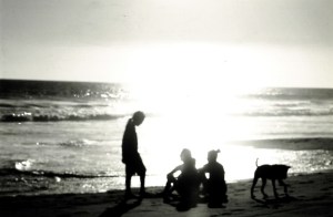 “This photo was taken on the beach in Tulum with my children 20 years ago. It's my happiest holiday memory.” - Maria Cornejo, Zero + Maria Cornejo