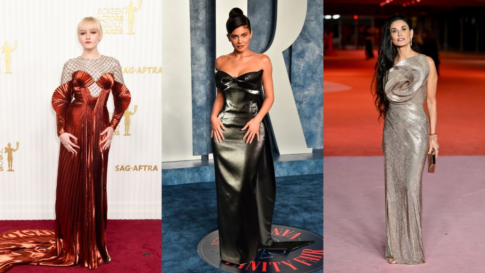 Julia Garner, red carpet, Gucci, Maison Margiela, celebrity style, Tamara Ralph, Kylie Jenner, Demi Moore