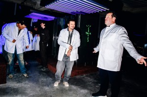 Orlando Bloom and François-Henry Bennahmias