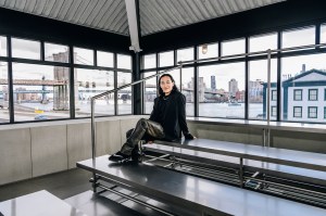 Alexander Wang in his new headquarters in New York.