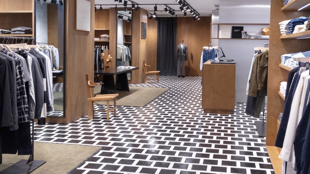 Officine Générale's new Madison Avenue store.