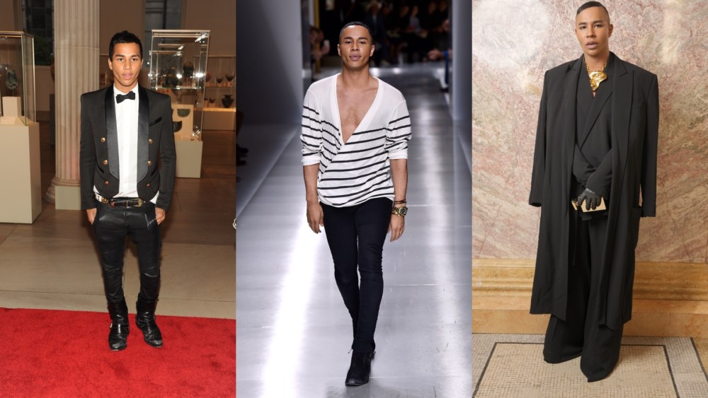 Olivier Rousteing fashion, Olivier Rousteing style, designer, Balmain, 2012, 2017, 2023