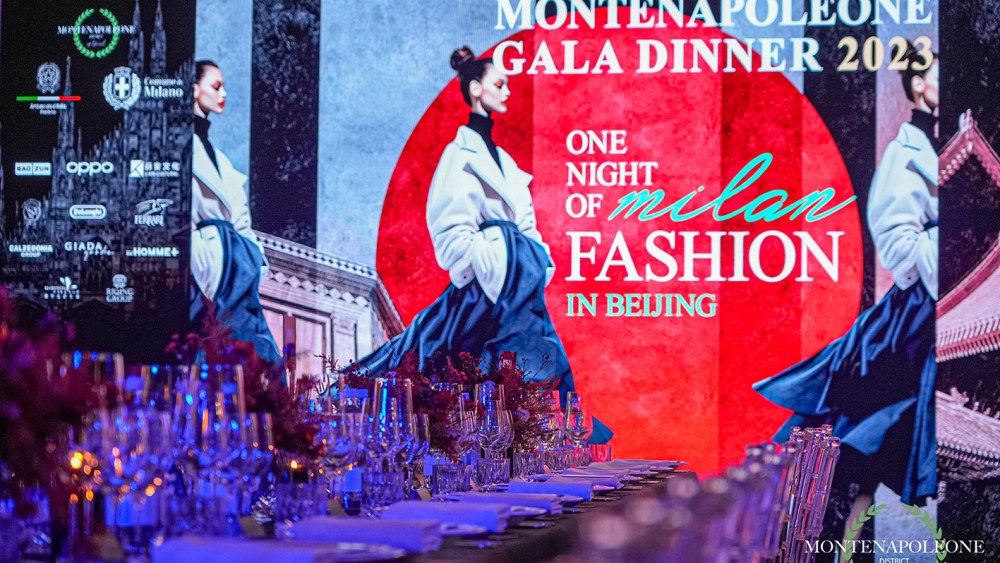 MonteNapoleone Gala dinner in Beijing