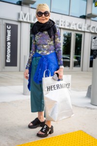 Street style at Art Basel Miami 2023
