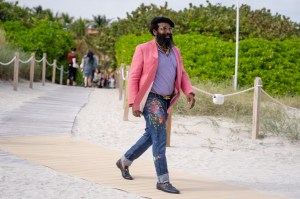 Street style at Art Basel Miami 2023