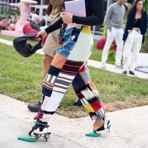 Street style at Art Basel Miami 2023