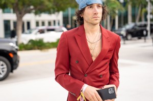 Street style at Art Basel Miami 2023