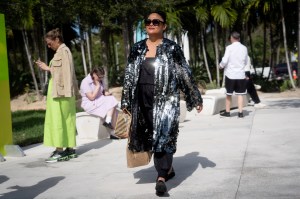 Street style at Art Basel Miami 2023