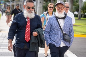 Street style at Art Basel Miami 2023
