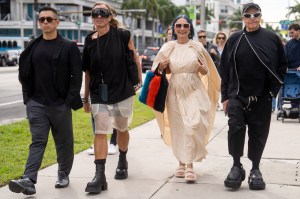 Street style at Art Basel Miami 2023