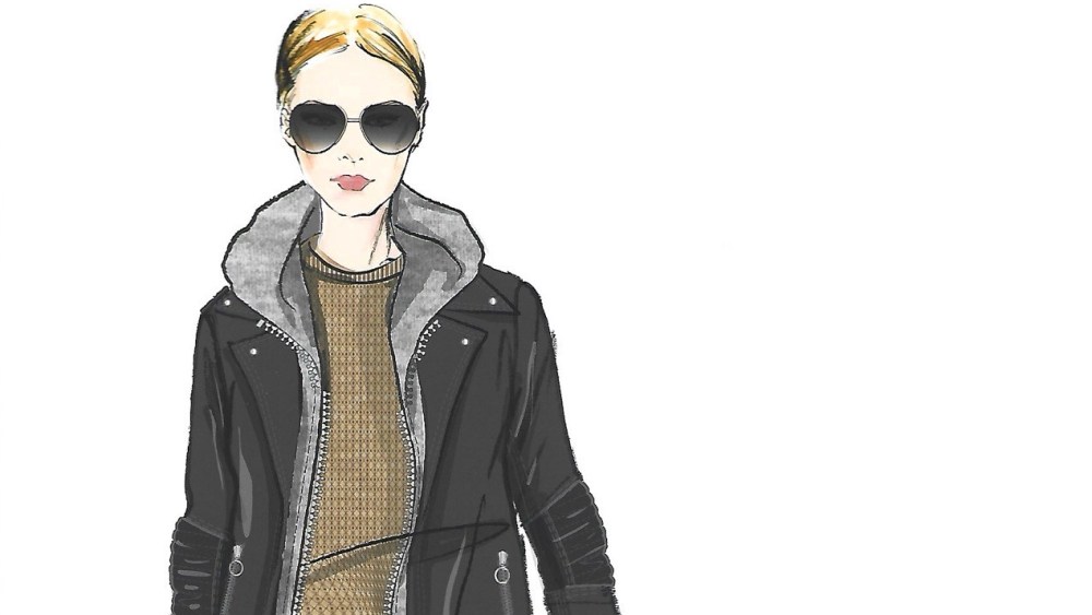 A sketch of a sportswear look from DO by Dee Ocleppo.