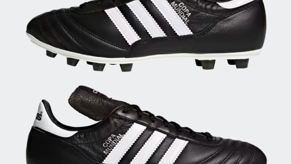 Adidas Copia Mundial soccer cleats, made with kangaroo leather.