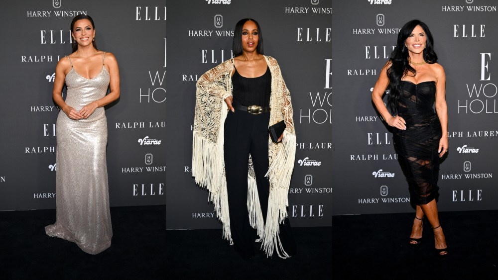 Eva Longoria, Kerry Washington, Lauren Sánchez, Elle Women in Hollywood Celebration 2023, Dec. 5, Los Angeles