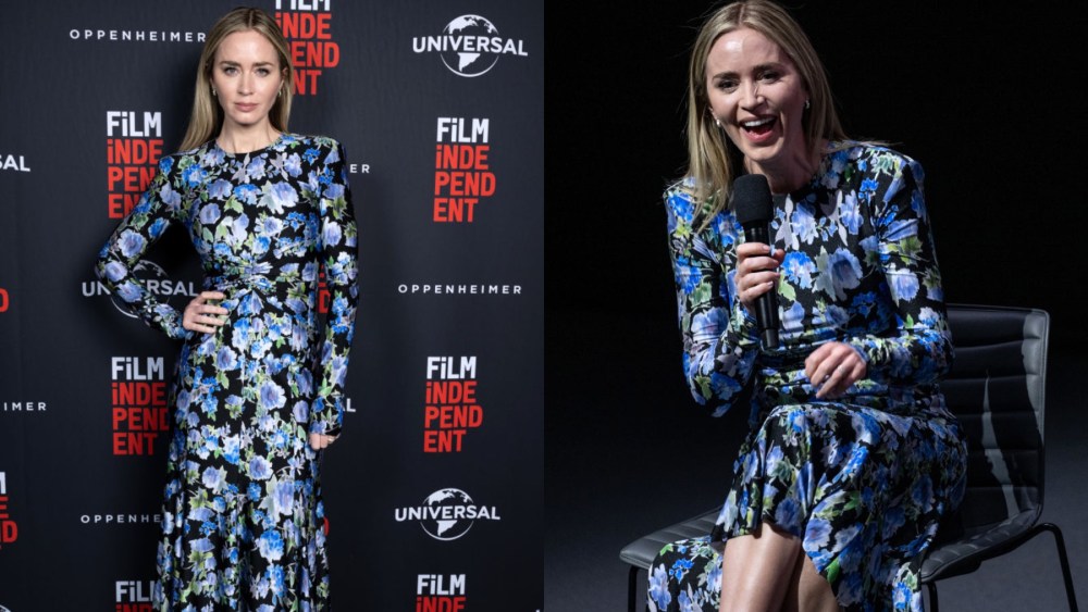 Emily Blunt, Philosophy di Lorenzo Serafini, "An Evening With Emily Blunt: A Career Retrospective And Intimate Discussion event," Dec. 14 Los Angeles