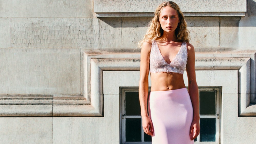 A look from Sabina Bilenko's new RTW line.