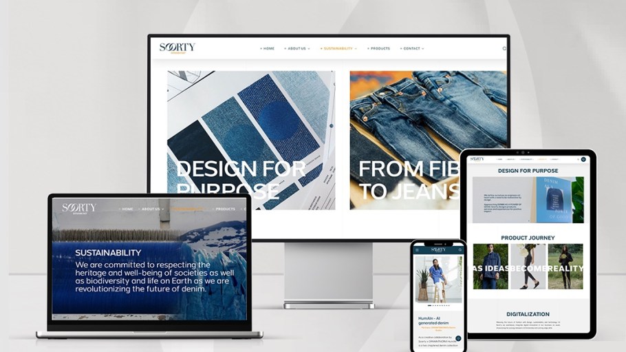 Vertically integrated denim manufacturer Soorty unveiled a refreshed website to better support its storytelling and transparency efforts.