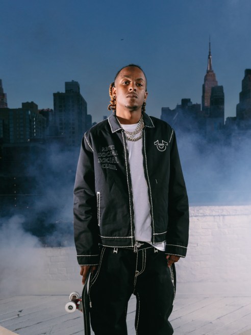 Rich the Kid for Anti Social Social Club and True Religion.
