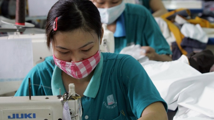 Vietnam garment workers.