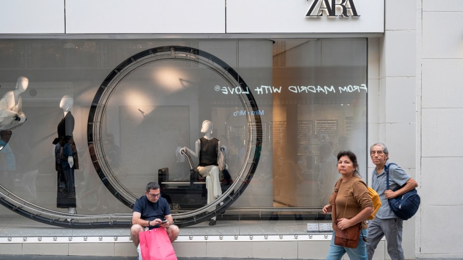 A Zara store in Madrid.