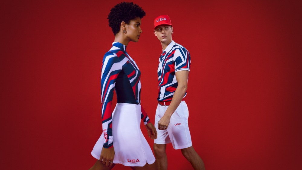 J. Lindeberg's Team USA golf collection.