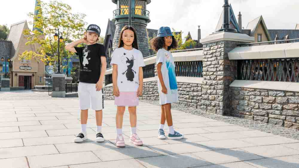 Looks from Givenchy's "Frozen" collection for spring 2024