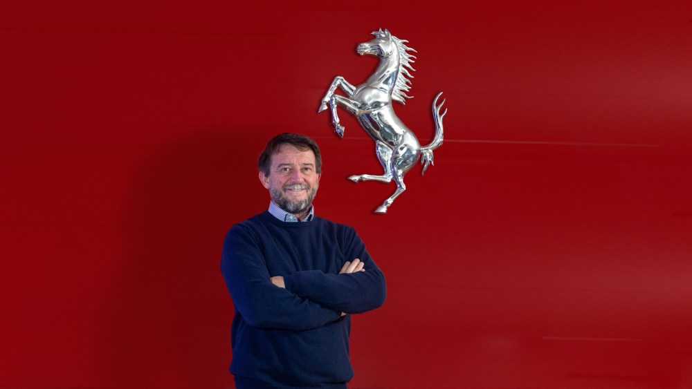 Seaman Giovanni Soldini, tapped to lead Ferrari's venture into sailing.