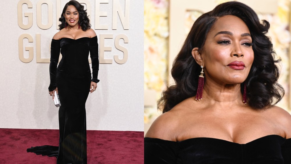 Angela Bassett, Golden Globe Awards 2024, Jan. 7, Los Angeles